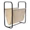 Household Essentials 20" Canvas & Metal Magazine Rack